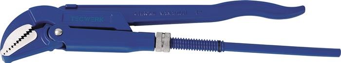 TECWERK 2000810712 Eckrohrzange Gesamt-L.565mm Spann-W.0-94mm f.Rohre 2 Zoll TEC