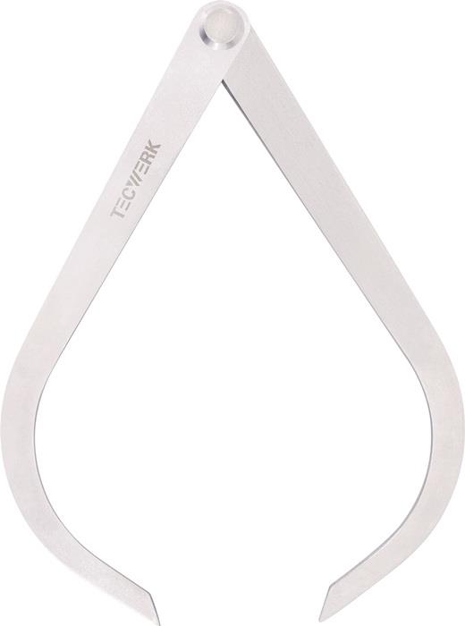 TECWERK 2000858922 Greifzirkel L.200mm m.Nietscharnier TECWERK 2000858922