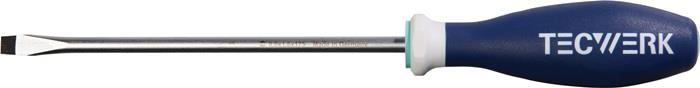 TECWERK 2000827024 Schraubendreher Schneiden-B.8mm Klingen-L.175mm 3K-Griff Rund