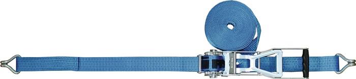 TECWERK 2000365095 Zurrgurt DIN EN 12195-2 L.10m B.50mm m.Langhebelr.+Spitzh.LC