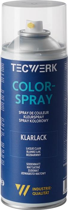 TECWERK 2000354206 Colorspray klarlack seidenmatt 400ml Spraydose TECWERK 200035