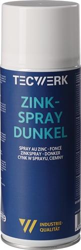 TECWERK 2000354065 Zinkspray dunkel 400ml dunkelgrau/staubgrau Spraydose TECWERK