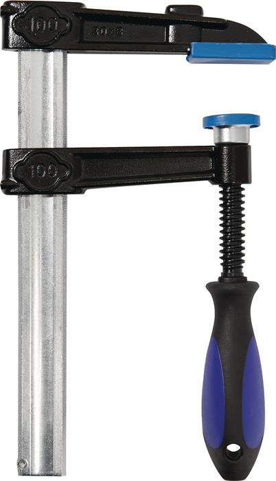 TECWERK 2000831300 Temperguss-Schraubzwinge Spann-W.400mm A.120mm 3K-Griff 30x8m