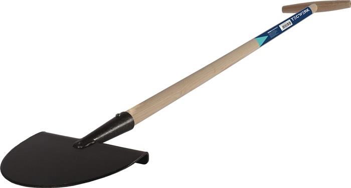 TECWERK  Rasenkantenstecher L.1155mm G.1,34kg TECWERK    mit Tritt · lackierter