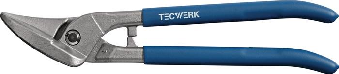 TECWERK 2000810941 Idealblechschere L.260mm li.STA max.0,8mm VA max.0,45mm TECWE