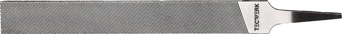 TECWERK 2000840023 Werkstattfeile DIN 7261 L.250mm Q.25x6mm Hieb 1 Flachstumpf T
