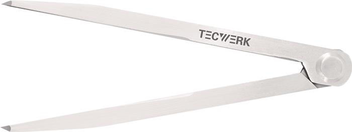 TECWERK 2000858901 Spitzzirkel L.200mm m.Nietscharnier TECWERK 2000858901