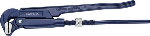 TECWERK 2000810696 Rohrzange Gesamt-L.740mm Spann-W.10-121mm f.Rohre 4 Zoll TECW