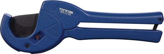 TECWERK 2000812652 Kunststoffrohrschere 0-35mm PP/PE/PB/PVDF/MLP/MSR/VPE /CPVC/P