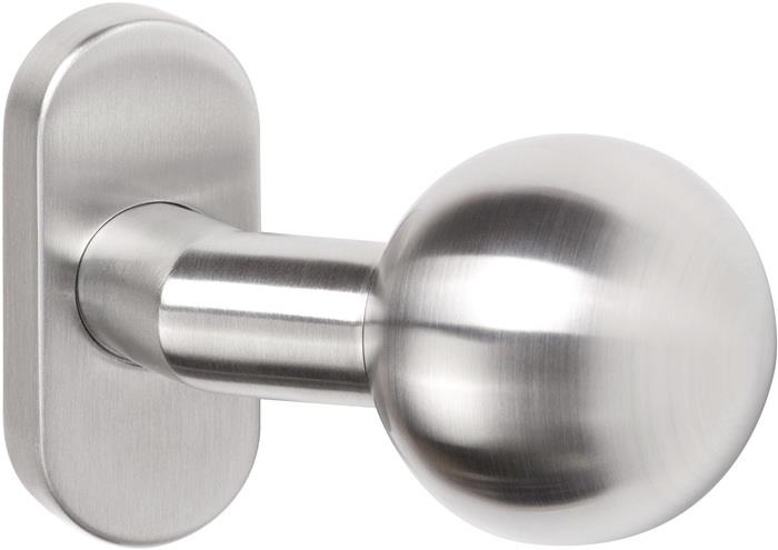 TECWERK  Rahmentürknopf 2085 Material VA 60 gekr.fest TECWERK   Kugeltürknopf ·