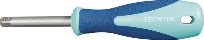 TECWERK  Handgriff mit Vierkant  1/4 '' 2 K-Griff Länge 150 mm