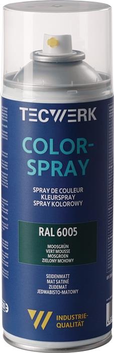 TECWERK 2000354202 Colorspray moosgrün seidenmatt RAL 6005 400ml Spraydose TECWE