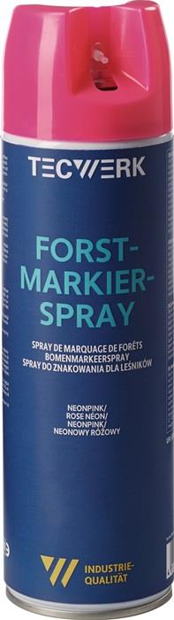 TECWERK 2000354222 Forstmarkierspray neonpink 500ml Spraydose TECWERK 2000354222