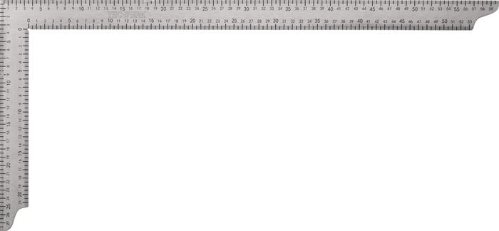 TECWERK  Zimmermannswinkel Schenkel-L.600x280mm o.Anreißlöcher TECWERK   aus ros