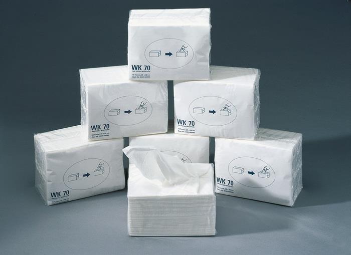 TECWERK  Putztuch WK 70 Z L.ca.380 mmxB.ca.290 mm weiß z-gefaltet