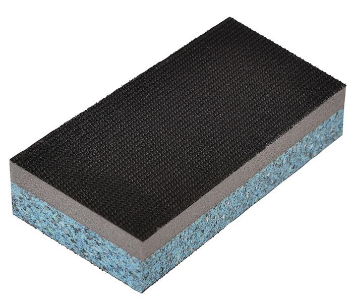 TECWERK  Haftschleifblock L123xB68mm hart/weich TECWERK   kletthaftend · geeigne