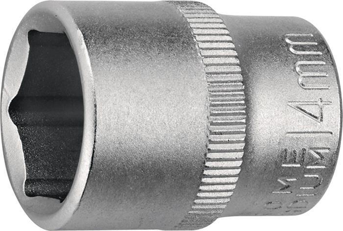TECWERK  Steckschlüsseleinsatz  1/4 '' 6-kant Schlüsselweite 10 mm Länge 25 mm