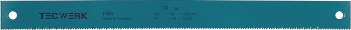 TECWERK 2000814124 Maschinensägeblatt L350xB32xS1,6mm HSS Loch-D.8,5mm ZpZ 6 TEC