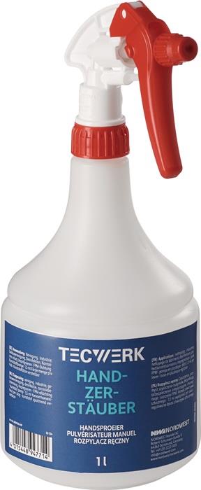 TECWERK 2000355690 Industriezerstäuber Fassungsvermögen 1l FPM-Dichtung,m.Ku.-Dü