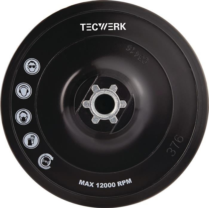 TECWERK 2000841710 Stützteller D.115mm M14 kletthaftend TECWERK 2000841710