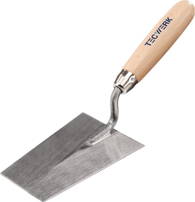 TECWERK 2000816724 Berner Putzkelle L.120mm B.80mm gehärtet,m.H-Heft STA TECWERK