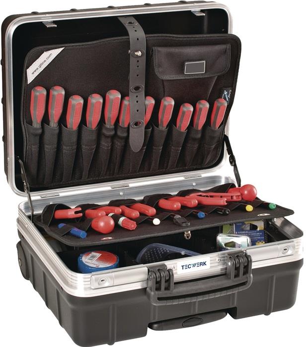TECWERK 2000871743 Schalenkoffer Innen-B465xT255xH352mm PP 42l TECWERK 200087174