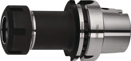 TECWERK  Spannzangenfutter ER DIN 69893A Spann-Ø 2-20 mm HSK-A63 Auskraglänge 10
