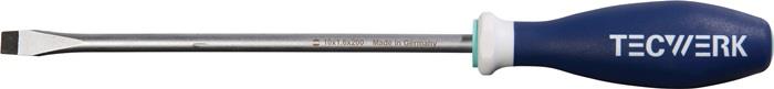 TECWERK 2000827025 Schraubendreher Schneiden-B.10mm Klingen-L.200mm 3K-Griff Run