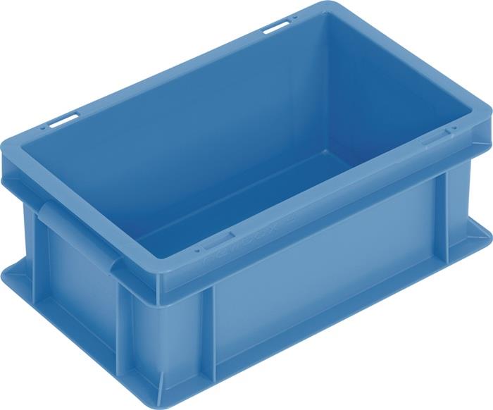 TECWERK 2000447799 Transportstapelbehälter L300xB200xH120mm blau PP Muschelgr.Se