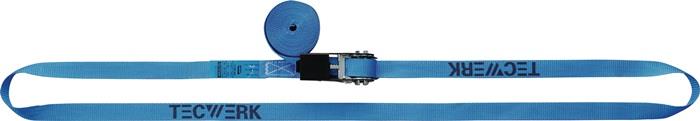 TECWERK 2000365093 Zurrgurt DIN EN 12195-2 L.8m B.50mm m.Ratsche LC U 5000 daN T