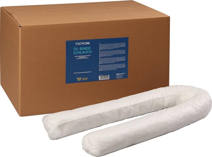 TECWERK 2000369665 Ölbindeschlauch L.120cm D.8cm 10 St.Krt.TECWERK 2000369665