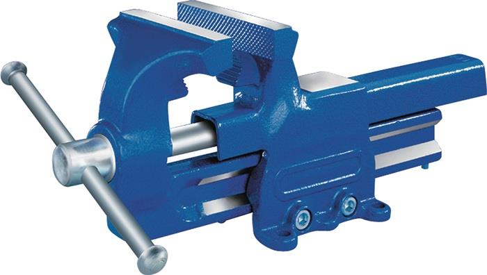 TECWERK 2000830230 Parallelschraubstock Backen-B.100mm Spann-W.125mm geschm.