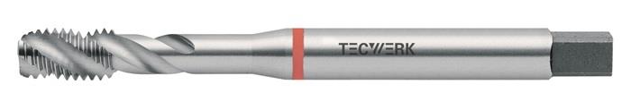 TECWERK 2000867285 Maschinengewindebohrer DIN 371C H M5x0,8mm HSS-Co 6H TECWERK