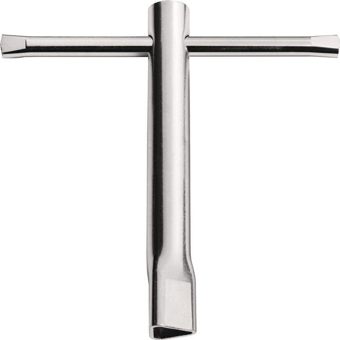 TECWERK 2000824804 Dreikantsteckschlüssel DIN 22417 A Gr.M10 L.140mm verz.TECWER