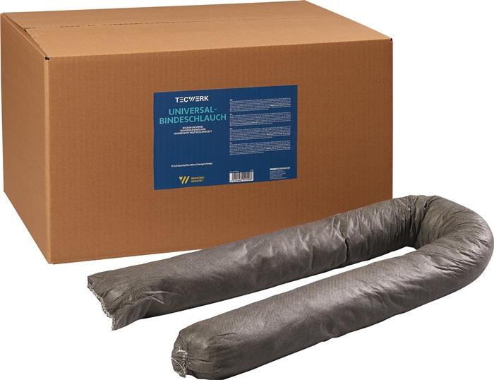 TECWERK 2000369666 Universalbindeschlauch grau L.120cm D.8cm 10 St.Krt.TECWERK 2