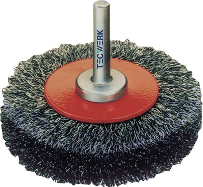 TECWERK 2000841100 Rundbürste D.30mm Drahtstärke 0,2mm STA 9mm 20000min-¹ TECWER