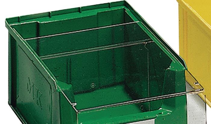 TECWERK 2000453842 Querteiler f.Sichtlagerkasten MK3Z PS glasklar 10St./Btl.TECW