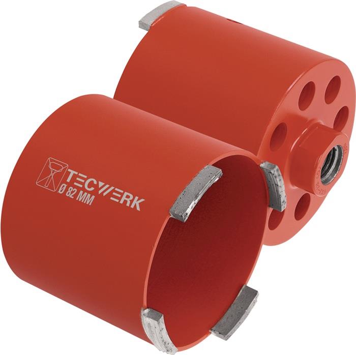 TECWERK 2000865504 Dosensenker PROFI D.68mm Arbeits-L.62mm Gesamt-L.90mm gelötet