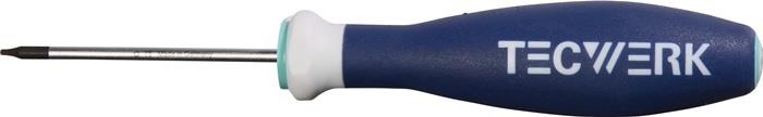 TECWERK 2000827094 Schraubendreher Gr.T 9 Klingen-L.60mm 3K-Griff Rundkl.TECWERK