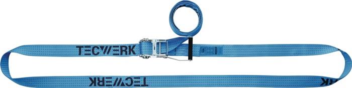 TECWERK 2000365151 Zurrgurt DIN EN 12195-2 L.8m B.25mm m.Ratsche LC U 800 daN TE