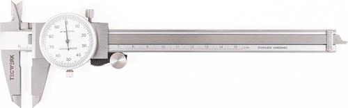 TECWERK 2000851031 Uhrmessschieber DIN 862 150mm Zeigerumdr.1mm TECWERK 20008510