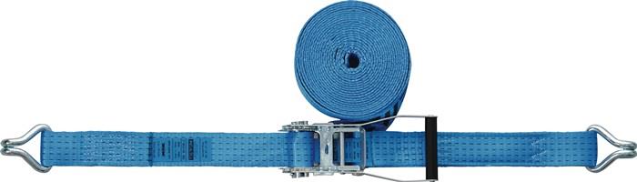 TECWERK 2000365126 Zurrgurt DIN EN 12195-2 L.10m B.50mm m.Ratsche+Spitzh.LC U 50