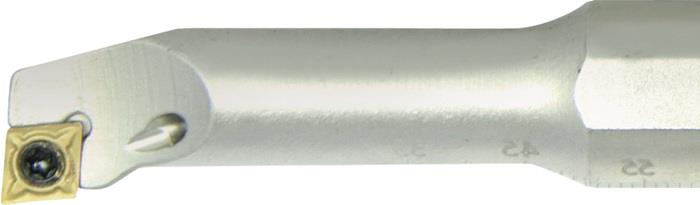 TECWERK  Bohrstange  A0810J-SCLCL 06 links vernickelt mit Innenkühlung