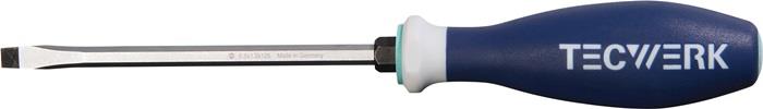 TECWERK 2000827031 Schraubendreher Schneiden-B.6,5mm Klingen-L.125mm 3K-Griff 6-