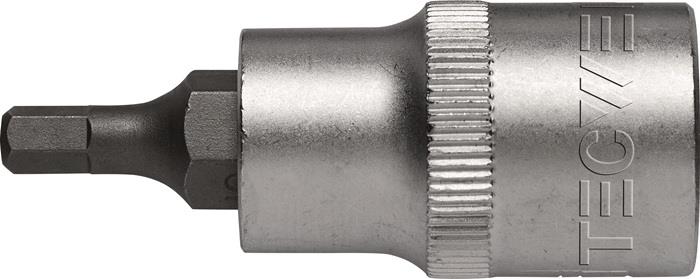 TECWERK  Steckschlüsseleinsatz  1/2 '' Innen-6-kant Schlüsselweite 5 mm Länge 55