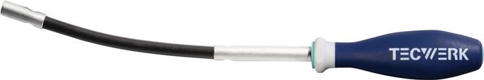 TECWERK  Bithandhalter  1/4 '' mit Magnet und Sprengring Klingenlänge 210 mm Kli