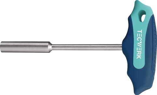 TECWERK 2000825059 Sechskantsteckschlüssel SW 17mm Klingen-L.125mm Ausf.2K-Griff