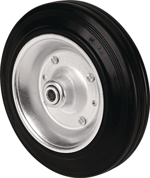 TECWERK 2000276039 Ersatzrad D.160mm Trgf.135kg VG schwarz Achs-D.20mm Nabenl.59