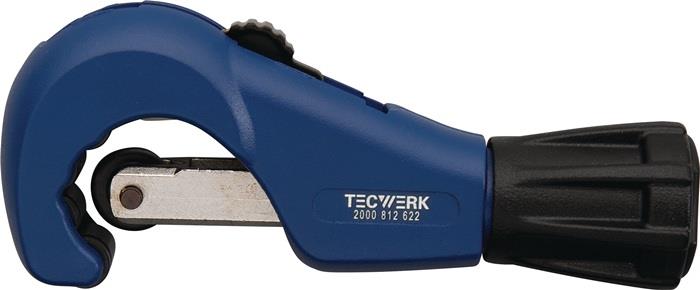 TECWERK 2000812622 Rohrabschneider 3-35mm 195mm Cu,AL,VA (max.2mm),dünnw.Stahlro