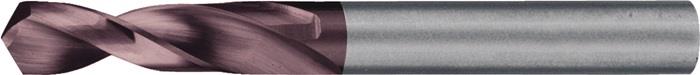 TECWERK 2000860954 Spiralbohrer DIN 6539 TypN D.2,5mm VHM TiAlN HA ext.kurz TECW